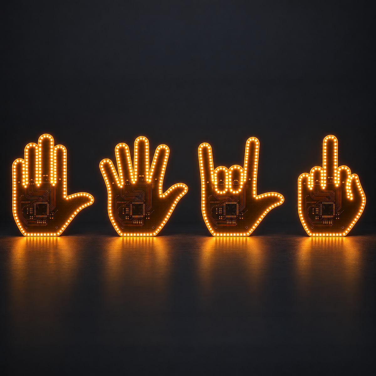 RagingMoto Hand LED